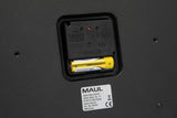 Jakob Maul Gmbh Maul Maulstep, Pared, Quarzuhr, Redondo, Plateado, Blanco, Plástico, Aa