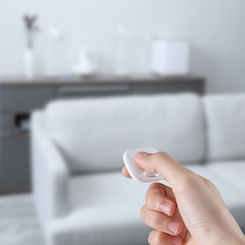 Baseus Home Intelligent T2 Pro Keychain Wireless Key And Other Object Finder Bt 5.0 White (Fmtp000002)