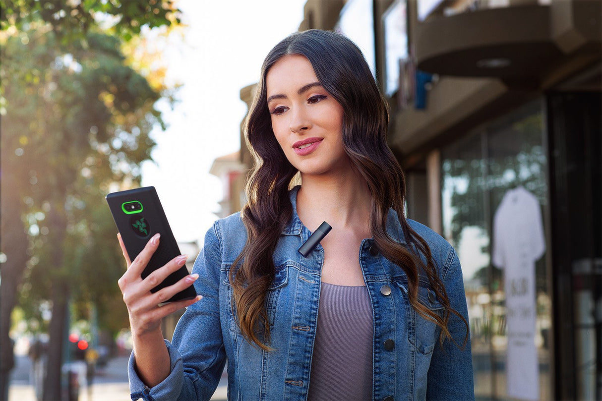 Micrófono Para Smartphone Razer Seiren Bt Negro