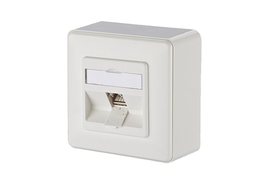 Btr Netcom 130b12d10002-E Toma De Corriente Rj-45 Blanco