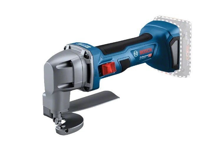 Tijeras De Hojalatero A Batería Bosch Professional Gsc 18v-16 E Professional Solo, 18 Voltios Azul/Negro, Sin Batería Ni Cargador 601926300