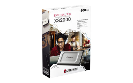 EAN 0740617321357 - Kingston Technology XS2000 500 GB USB Tipo C 3.2 Gen 2 (3.1 Gen 2) Negro, Plata imagen 6
