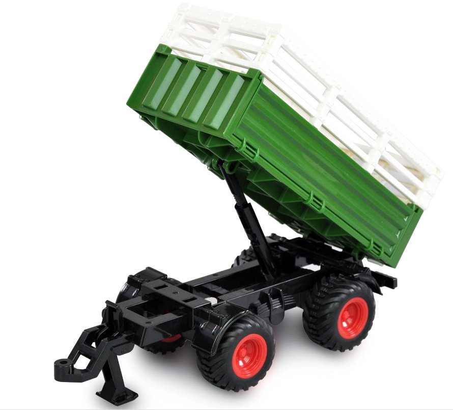 Amewi Rc Traktor Con Viehtransporter Liion 500mah Verde 6+
