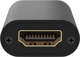 Amplificador De Señal Hdmi 4k A 30 Hz De Goobay, Extensión Hdmi Negra 58491