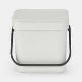 Brabantia Sort & Go Cubo De Basura Gris Claro 3 L
