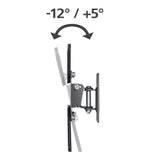Hama Fullmotion Tv Wall Bracket Black / Soporte De Pared Para Tv De 19" A 48"