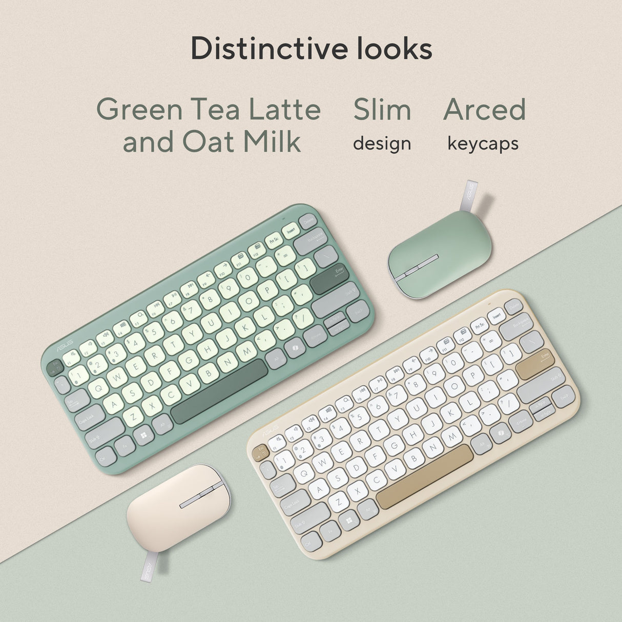 EAN 4711387539002 - ASUS KW100 KEYBOARD/BG/UI/80 teclado Universal Bluetooth Beige imagen 12