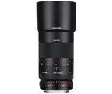 Samyang F1112309101 - Objetivo Fotográfico Dslr Para Micro Cuatro Tercios As If Umc (Distancia Focal Fija 100mm, Apertura F/2.8-32, Diámetro Filtro: 67mm), Negro