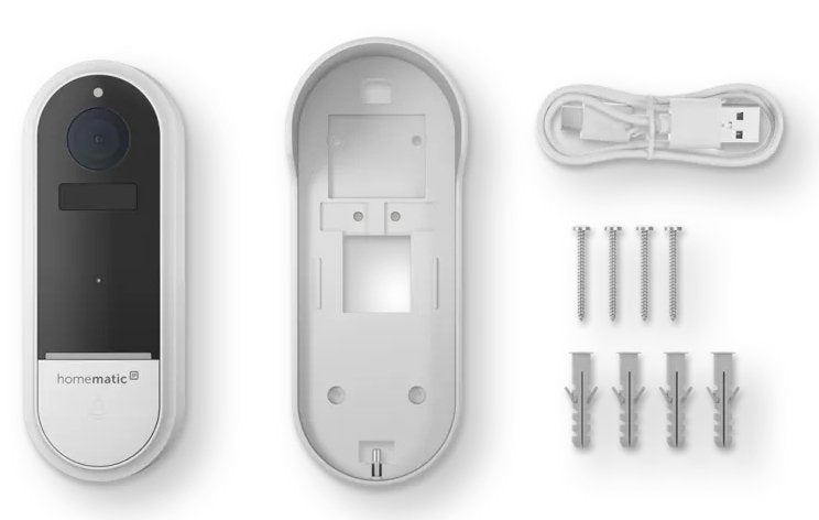 Homematic Ip Video-Trklingel (Hmip-Codb) (Wei, 3 Mp, Wlan)