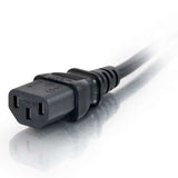 C2g Universal Power Cord Cable De Alimentación Power Cee 7/7 (M) A Power Iec 60320 C13 1 M Moldeado Negro Europa