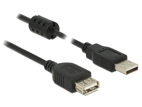 EAN 4043619848829 - DeLOCK 0.5m, 2xUSB 2.0-A cable USB USB 2.0 0,5 m USB A Negro imagen 1