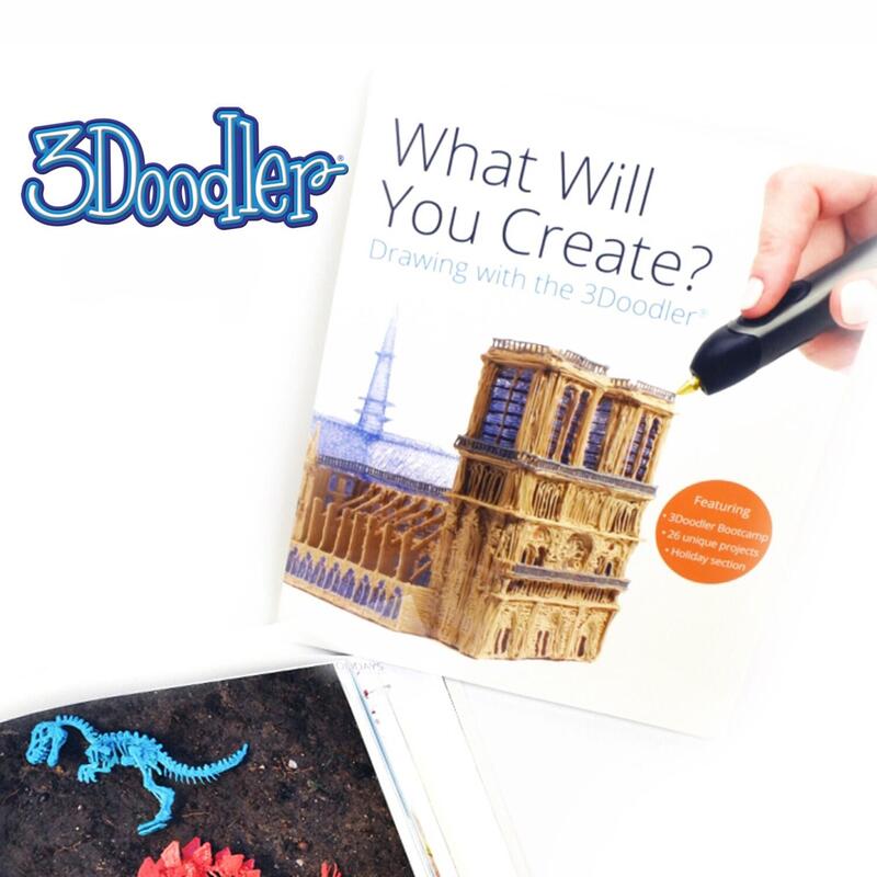 3doodler Mint Hch \"Project Book\" Para 3d Mifte