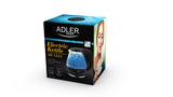 Hervidor De Agua Adler Ad 1224 1,5 L Negro, Transparente 2000 W