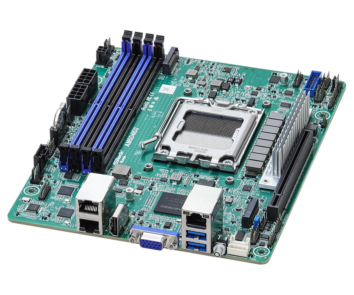 EAN 4711430524719 - Asrock AM5D4ID2 placa base KNOLL3 X300 Zócalo AM5 mini ITX imagen 2