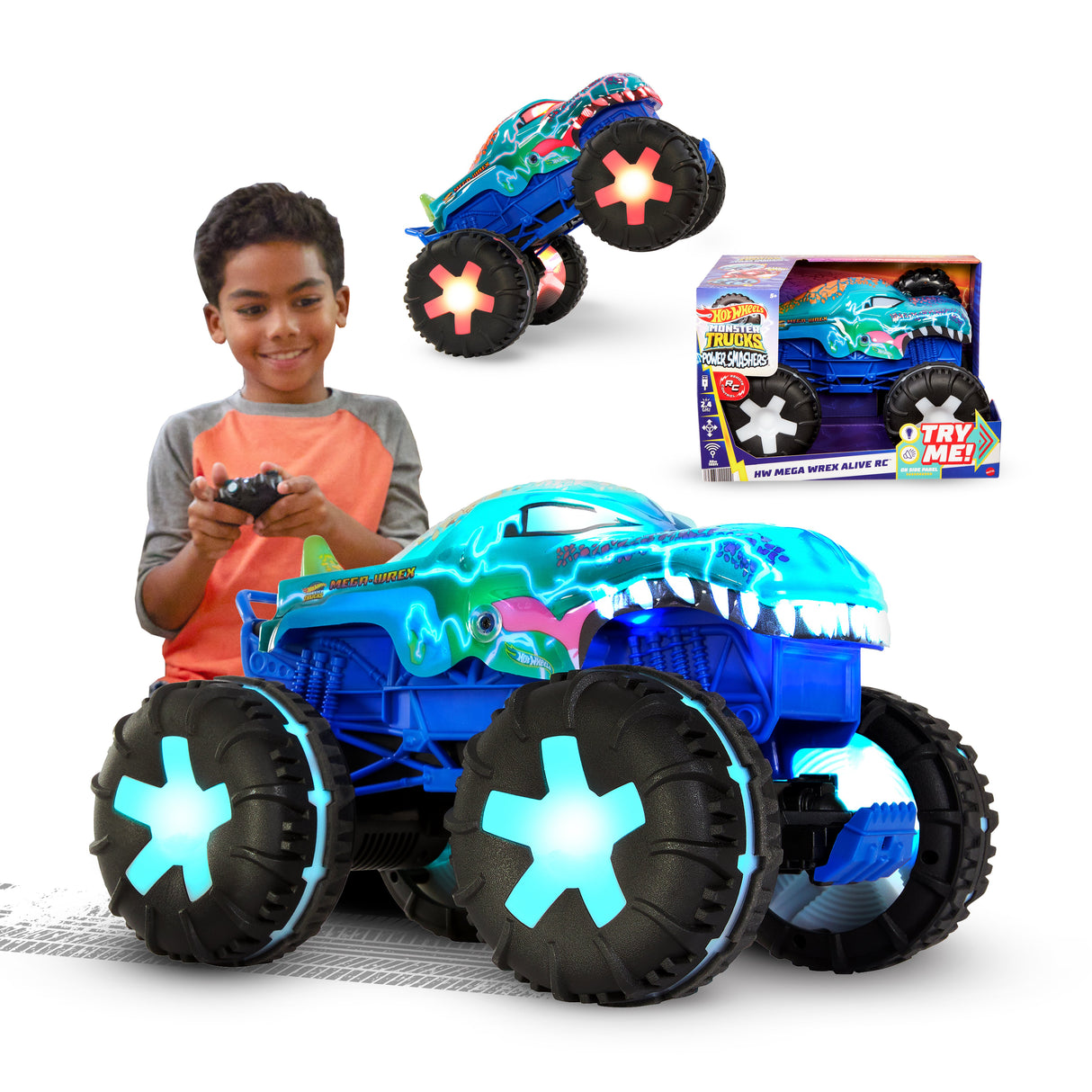 EAN 0194735258246 - Hot Wheels Monster Trucks JBD90 vehículo de juguete imagen 2