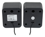 EAN 0766623166898 - Manhattan 2600 conjunto de altavoces PC/ordenador portátil Negro 3 W imagen 5