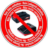 EAN 4006825647730 - Einhell TE-HA 18 Li Pistola de aire caliente 200 l/min 550 °C Negro, Rojo imagen 3