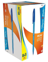 Paper Mate Inkjoy 100 Cap Boligrafo Triangular Azul Caja De 80+20