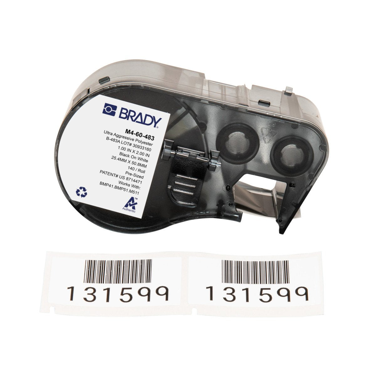 Bmp41/Bmp51/Bmp53/M511 Label  Printer Labels