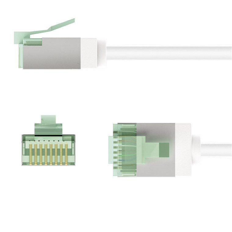 EAN 4040849743573 - Goobay 74357 cable de red Blanco 0,15 m Cat8.1 U/FTP (STP) imagen 4