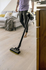 EAN 4054278975375 - Kärcher VC 4 Aspiradora escoba 2 en 1 Batería Secar HEPA Sin bolsa Negro, Amarillo imagen 5