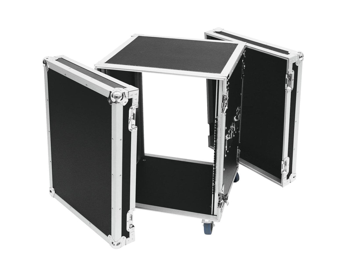 Roadinger Verstärkerrack Pr-2 47cm Rollos 3010982c - Flightcase