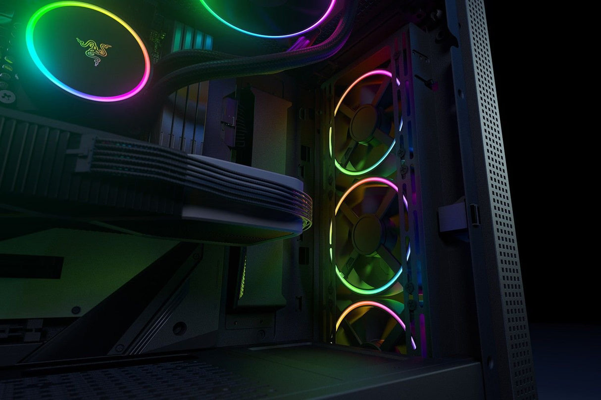 Ventilador Razer Kunai 140mm Argb Led Hydraulic Pwm Performance (Rc21-01800200-R3m1)