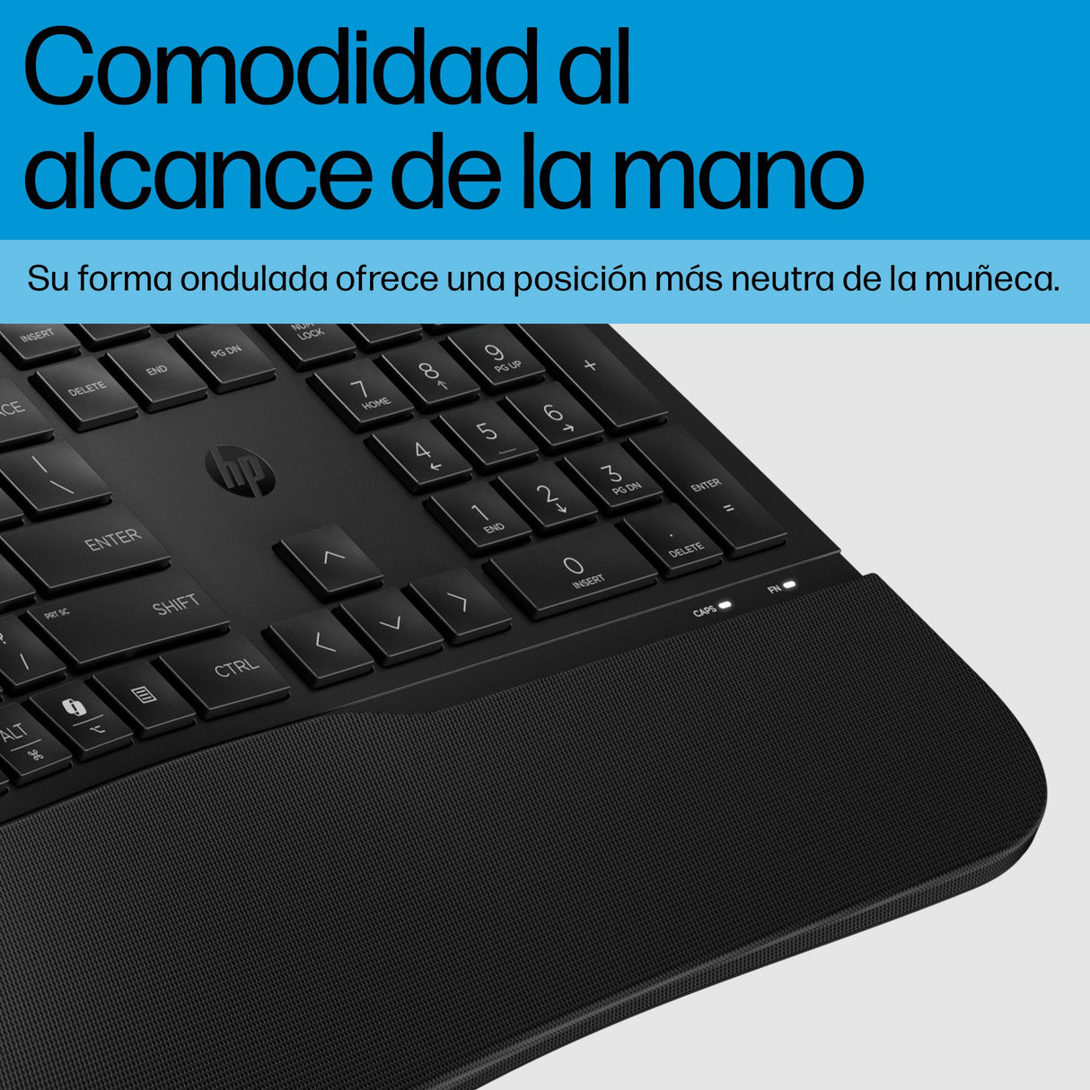 EAN 0197498232683 - HP 485 Comfort Wired Keyboard teclado Oficina USB Negro imagen 7