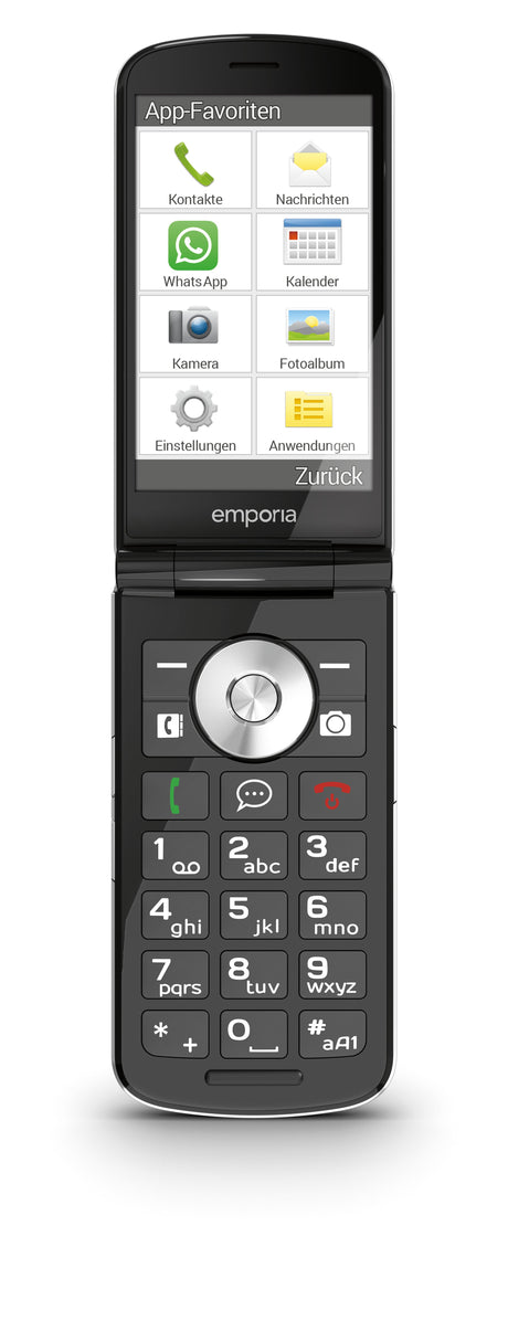 EAN 9005613168780 - Emporia emporiaTOUCHsmart.3 8,81 cm (3.47") 150 g Negro Teléfono para personas mayores imagen 23