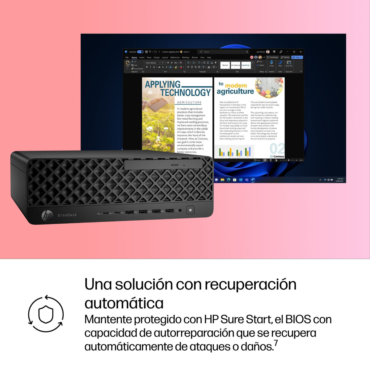 EAN 0199764821522 - HP EliteDesk 8 SFF G1i AI PC Intel Core Ultra 5 235 16 GB DDR5-SDRAM 512 GB SSD Windows 11 Pro Negro imagen 13