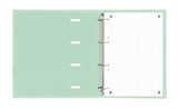 Oxford Carpeta Anillas Ebinder 4x25mm Live&Go Polyfoam C/Recambio A5+ Dots Pastel