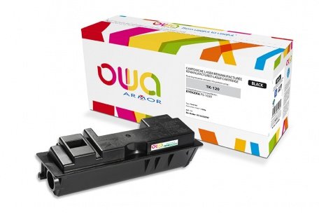 Owa Toner Compatible Con Kyocera Tk-120 Negro (7.200 S.)