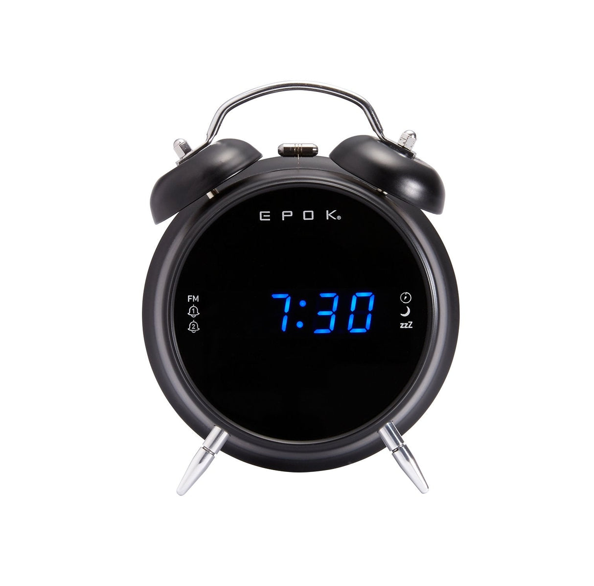 Bigben Epok Despertador Radiofonico Retro - Radio Fm Con Pantalla Led - Despertador Por Radio O Zumbador - Funciones De