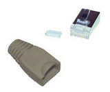 Modular Mecker Cat.5e/ 6 8polig 8 Kontakte Belegt Geschirmt Gris