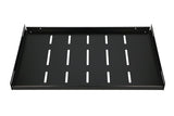 EAN 5903148912738 - Extralink SHELF 1U FOR WALL CABINETS 19\" 300MMX1U BLACK Cajón metálico para rack imagen 3