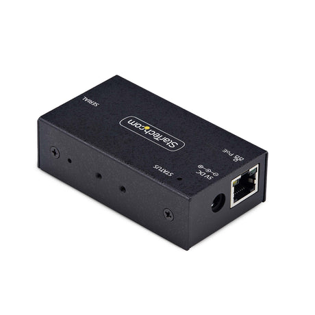 EAN 0065030906005 - StarTech.com I13P-SERIAL-ETHERNET convertidor, repetidor y aislador en serie RS-232 RJ-45 Negro imagen 1