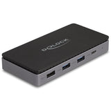 Delock 88271 Estación De Acoplamiento Usb Type-C 4k - Dual Hdmi Mst / Usb / Gigabit Lan / Pd 3.0 85 W