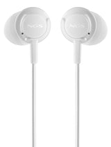 Auriculares Intrauditivos Ngs Cross Drift Con Micrófono Jack 3.5 Blancos