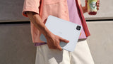 Flip Folio - Pale Grey-Fra-Bt