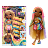 EAN 0035051526797 - Rainbow High Hair Chalk & Style Doll- Meline (Gold) imagen 1