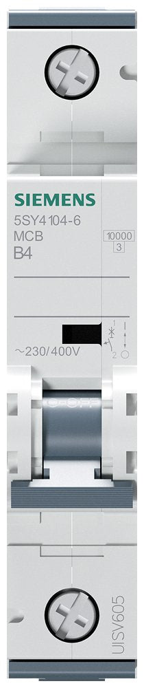 Siemens Automat B 4a 5sy41046 230 400v 10ka 1p