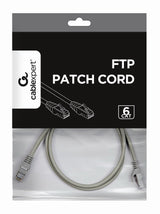Gembird Cable De Red Ftp Cat6 Awg26 1m Gris Pp6-1m