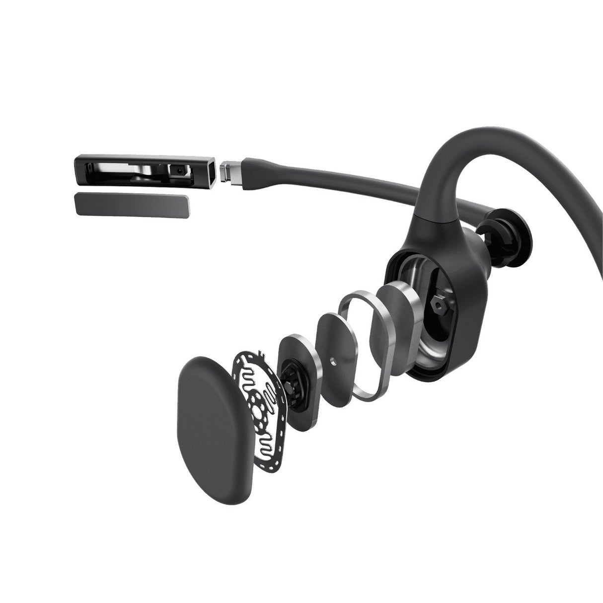 Shokz Opencomm2 Azultooth Knochenschall Headset Usb C Dongle