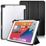 Estuff Es68200001-Bulk Funda Para Tablet Ipad 10.2 (2019), Ipad 10.2 (2020), Ipad 10.2 (2021)  25,9 Cm (10.2") Folio Negro, Transparente