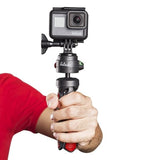 Mantona 21408 Tripode Smartphone/Cámara Digital 3 Pata(S) Negro, Rojo