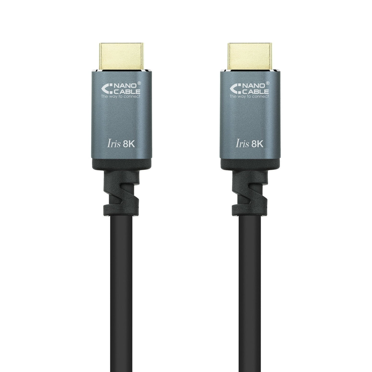 Nanocable Cable Hdmi 2.1 Iris 8k Macho A Hdmi 2.1 Iris 8k Macho 1m - Negro