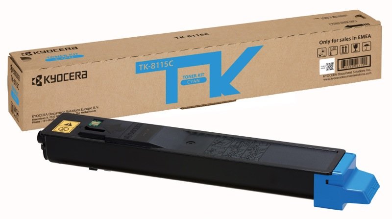 Kyocera Tóner Cian Tk-8115c 1t02p3cnl0  6000 Copias
