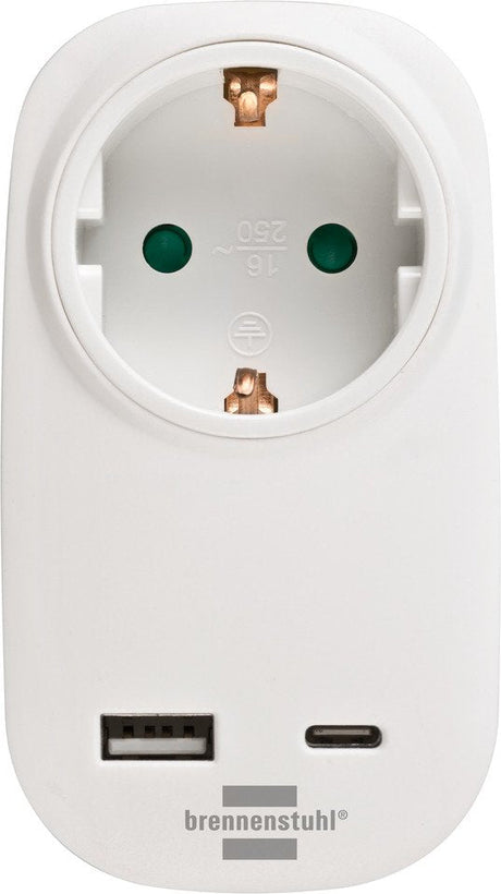 EAN 4007123672288 - Brennenstuhl 1508210 adaptador de enchufe eléctrico Blanco imagen 2