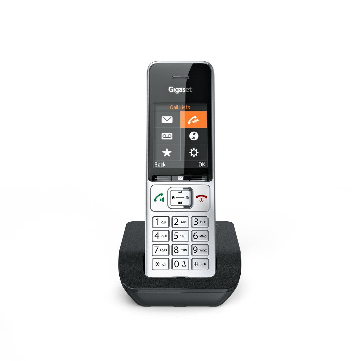 Gigaset Comfort 500 Plata Negro