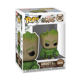 Funko Pop Marvel: We Are Groot Groot Como Hulk 81338